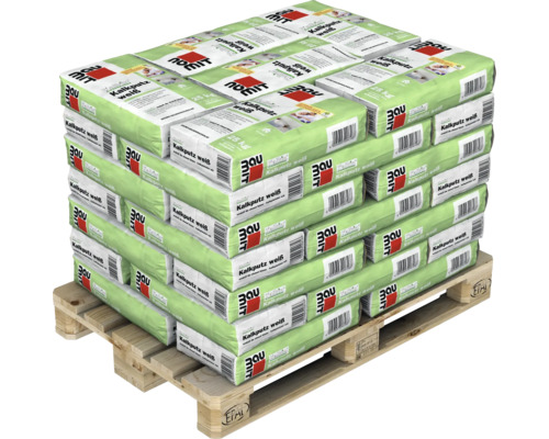 Baumit Palette Kalkin Kalkputz 42 Sack = 1050 Kg Palette mit Säcken aus Kalkputz