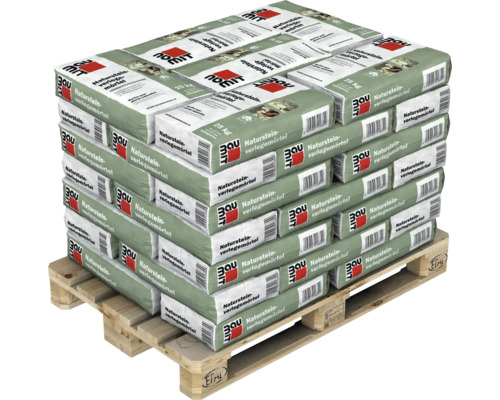 Baumit Palette Natursteinverlegemörtel 42 Sack = 1050 Kg Palette mit Säcken Natursteinverlegemörtel