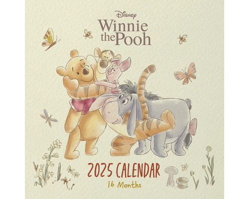 Wandkalender Winnie the Pooh 2025 30x30 cm