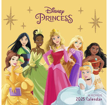 Disney Prinzessinnen Kalender für 16 Monate, Ausgabe 2025