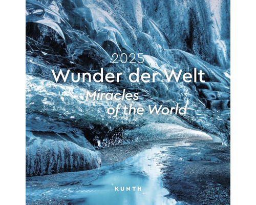 Wandkalender Wunder der Welt 2025 30x30 cm