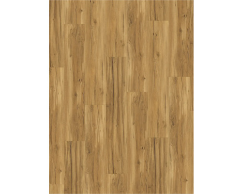 Verlegung von Laminatboden mit Holzoptik.