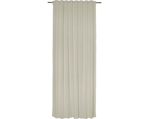 Vorhang mit Universalband beige 140 x 255 cm