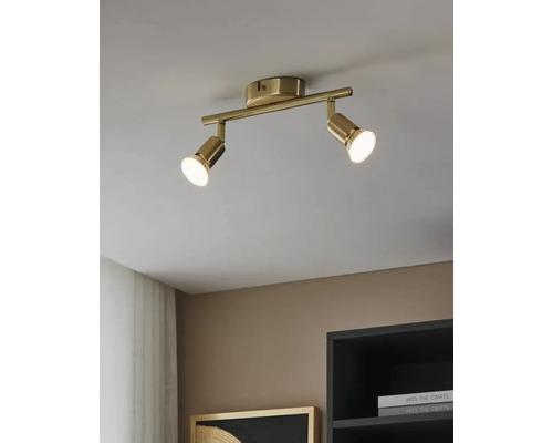 Deckenleuchte mit zwei Strahlern