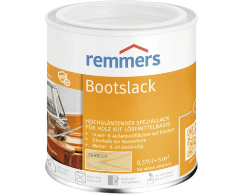 Remmers Bootslack farblos 375 ml