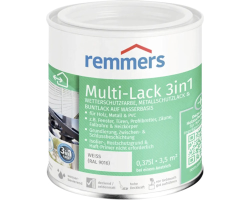 Remmers Multi-Lack 3in1 weiß 375 ml