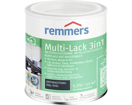 Remmers Multi-Lack 3in1 anthrazit 375 ml
