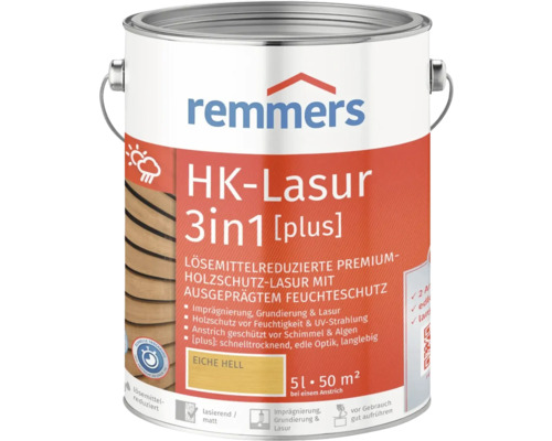Remmers HK-Lasur 3in1 [plus] eiche hell 5 l