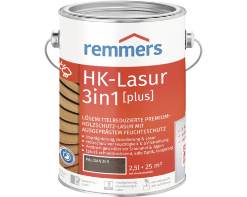 Remmers HK-Lasur 3in1 [plus] palisander 2,5 l