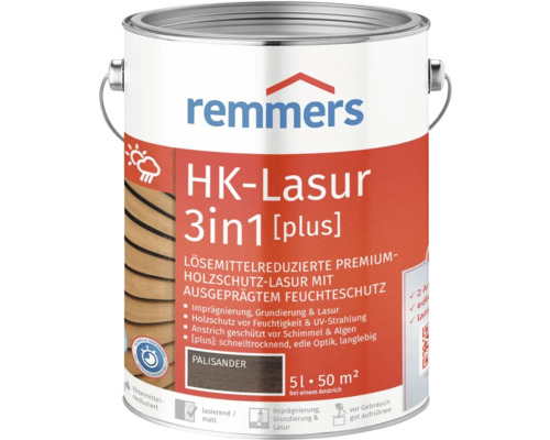 Remmers HK-Lasur 3in1 [plus] palisander 5 l
