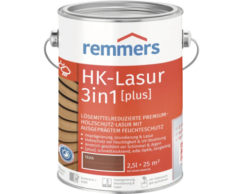 Remmers HK-Lasur 3in1 [plus] teak 2,5L