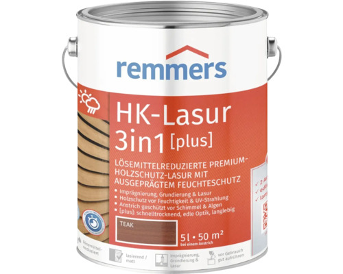 Remmers HK-Lasur 3in1 [plus] teak 5 l
