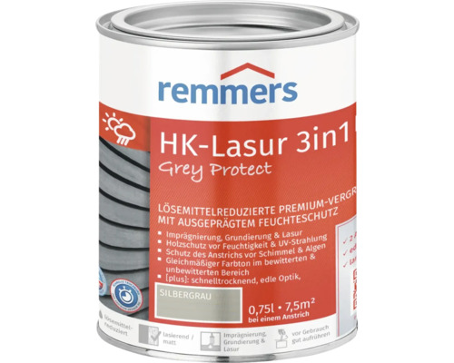 Remmers HK-Lasur 3in1 Grey Protect Dose