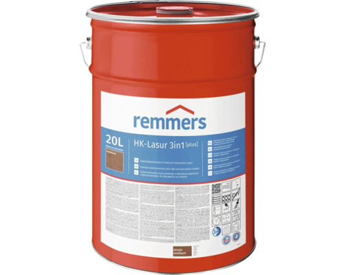 20 Liter Remmers HK-Lasur 3in1 Holzschutzlasur