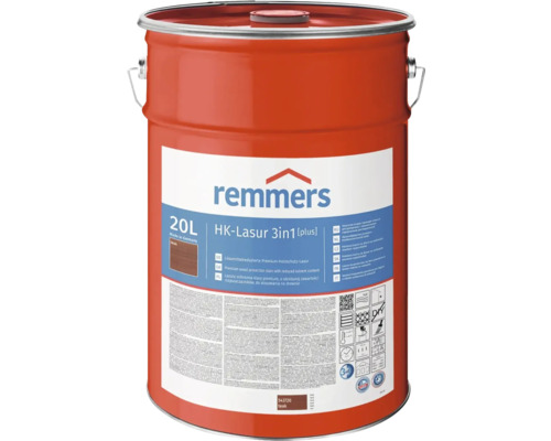 Remmers HK-Lasur 3in1 Holzschutzlasur im 20 Liter Eimer