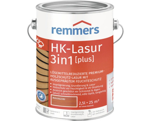 Remmers HK-Lasur 3in1 [plus] mahagoni 2,5 l