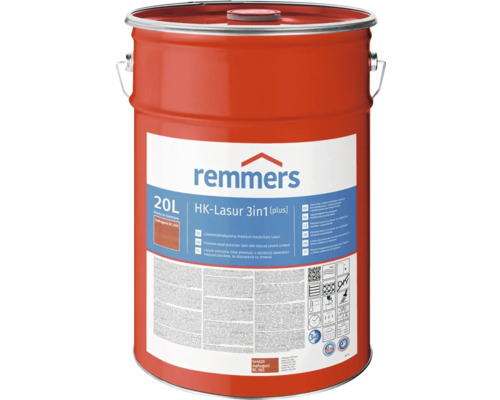 Remmers HK Lasur 3in1 Holzlasur im 20 Liter Eimer