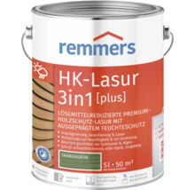 Remmers HK-Lasur 3in1 Tannenngrün Holzschutzlasur im Metalleimer mit 5 Liter Inhalt