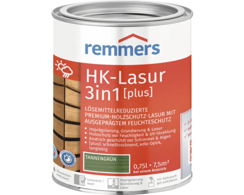 Remmers HK-Lasur 3in1 Holzschutzlasur im Metalleimer