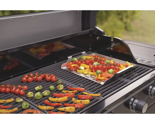 Gemüse auf einem Grill zubereitet