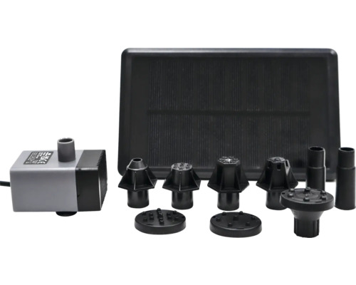Wasserspiel Teich HEISSNER Solarpumpen-Set bis zu 150 l/h, Förderhöhe bis ca. max. 80 cm Wasserspiel Teich HEISSNER Solarpumpen-Set bis zu 150 l/h, Förderhöhe bis ca. max. 80 cm