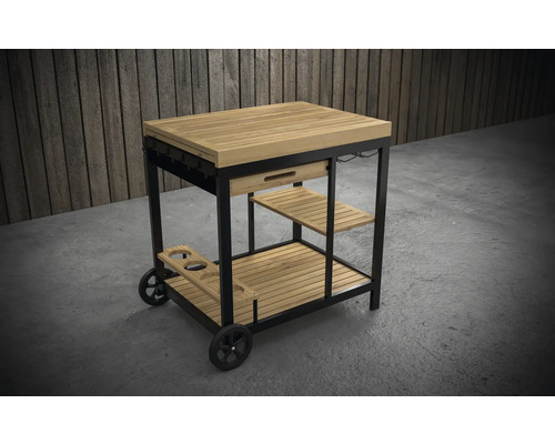 Bosmere P510 Protector Plus Grillabdeckung – Wendbar Grün/Schwarz, Mit Rädern, Wetterfest