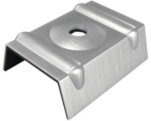 PRECIT Kalotten 21/16 für Trapezblech W33 pressblank Pack = 100 St Metallhalterung mit Bohrloch
