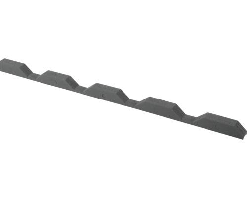 PRECIT Profilfüller groß für Trapezblech W20LR/W20LV L = 1100 mm Grauer Kantenschutz aus Kunststoff