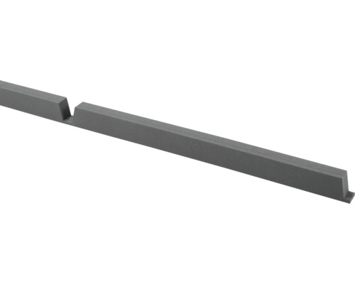 PRECIT Profilfüller groß für Trapezblech W33LR/W33LV L = 500 mm Graue Befestigungsleiste