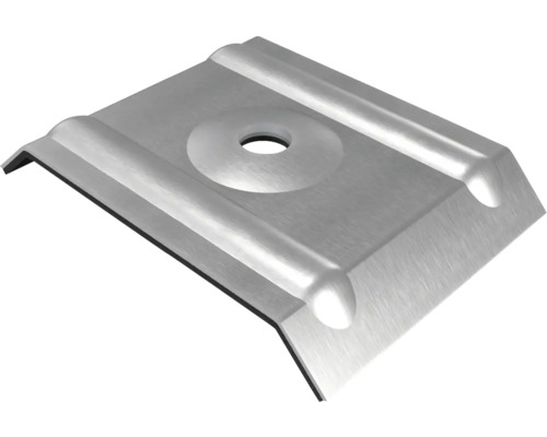 PRECIT Kalotten 41/32 für Trapezblech W35 pressblank Pack = 100 St Metallhalterung mit zentralem Befestigungsloch