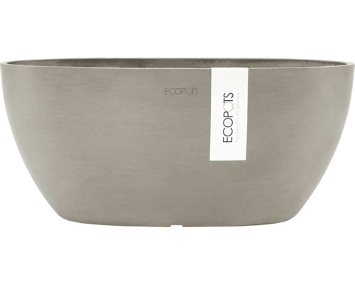 Blumentopf Ecopots Sofia Kunststoff Ø 28,2 cm 29,5 x 13,4 x 13,5 cm braun