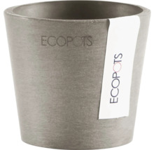 Blumentopf Ecopots Amsterdam Kunststoff Ø 6,8 cm 8 x 8 x 7 cm braun