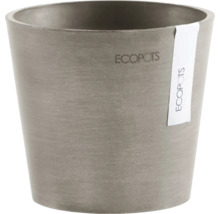 Blumentopf Ecopots Amsterdam Kunststoff Ø 12 cm 13 x 13 x 11,4 cm braun