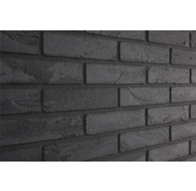 Wand aus Ziegelriemchen