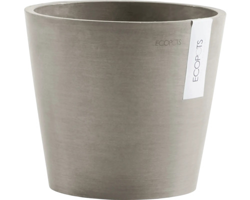 Blumentopf Ecopots Amsterdam Kunststoff Ø 18,5 cm 20 x 20 x 17,2 cm braun