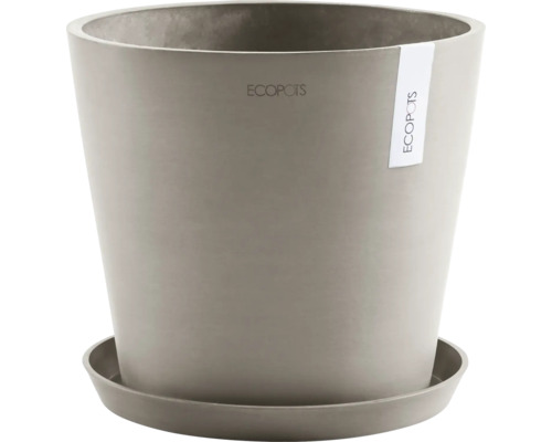 Ecopots Blumentopf mit Untersetzer