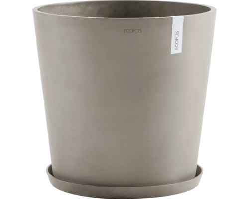 Ecopots Blumentopf mit Untersetzer