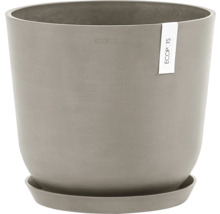 Blumentopf Ecopots Oslo Kunststoff Ø 32,9 cm 35 x 35 x 30,5 cm braun