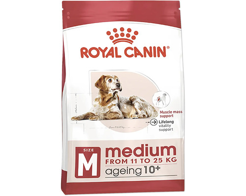 Hundefutter trocken ROYAL CANIN Medium Ageing +10 15kg Royal Canin Medium Hunde Trockenfutter für Hunde von 11 bis 25 Kilogramm ab 10 Jahren