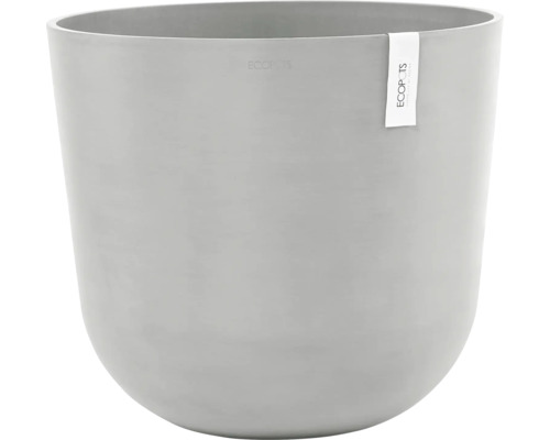 Blumentopf Ecopots Oslo Kunststoff Ø 52,3 cm 55 x 55 x 48,5 cm grau