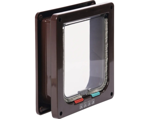 Katzenklappe aus Kunststoff