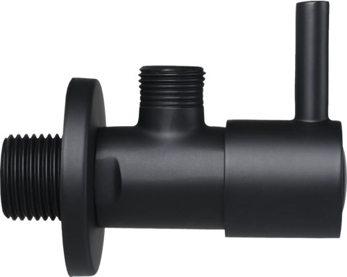 Eckventil aus Metall mit Gewindeanschluss