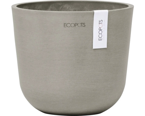 Blumentopf Ecopots Oslo Kunststoff Ø 14,5 cm 16 x 16 x 13,7 cm braun