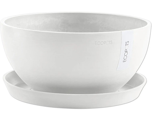 Ecopots Topf mit Untersetzer