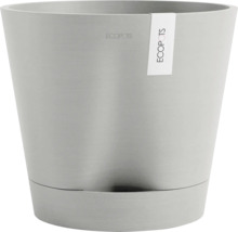 Blumentopf Ecopots Venice Kunststoff Ø 27,7 cm 30 x 30 x 27,5 cm grauweiß