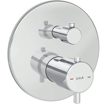 Vitra Waschtischarmatur mit runder Abdeckplatte