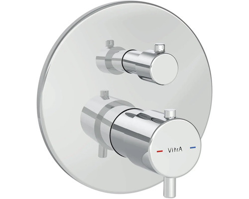 Vitra Waschtischarmatur mit runder Abdeckplatte