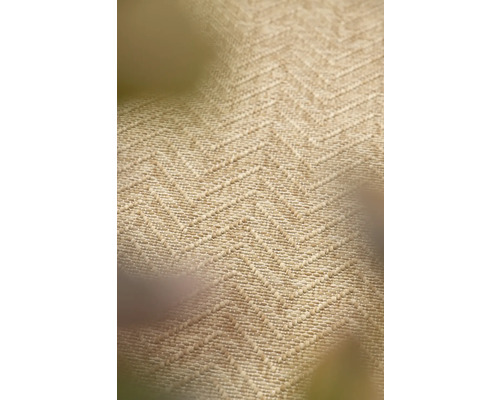 Nahaufnahme eines Stoffes mit Zickzackmuster