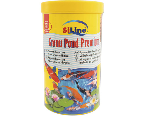 Teichfischfutter SiLine Granupond Premium Goldfischfutter 1 l