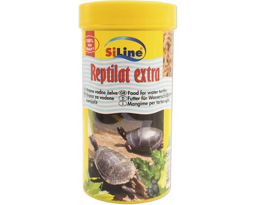 Wasserschildkrötenfutter SiLine Reptilat Schildkrötenfutter 250 ml